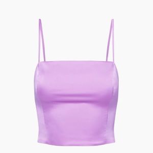 SUNDAY BEST Shimmer Camisole in Amethyst Lilac